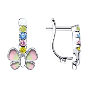 Серьги из серебра