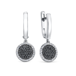 Серьги из золота с бриллиантами