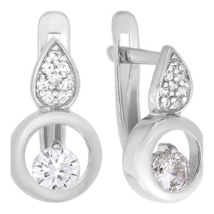 Серьги из серебра