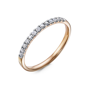 Кольцо из золота с бриллиантами