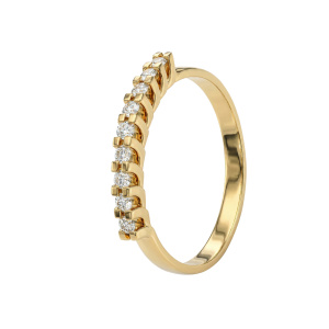 Кольцо из золота с бриллиантами