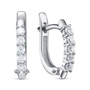 Серьги из золота с бриллиантами