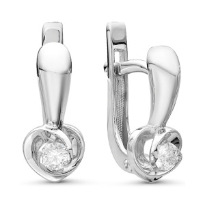 Серьги из золота с бриллиантами