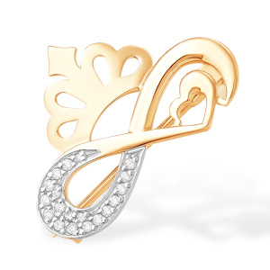 Брошь из золота