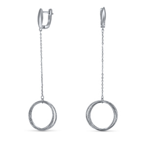Серьги из серебра