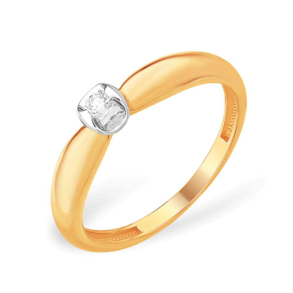 Кольцо из золота с бриллиантами