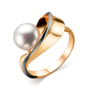 Кольцо из золота с полудрагоценными вставками