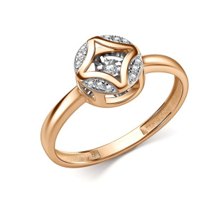 Кольцо из золота с бриллиантами