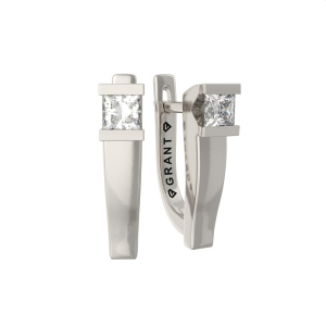 Серьги из золота с бриллиантами