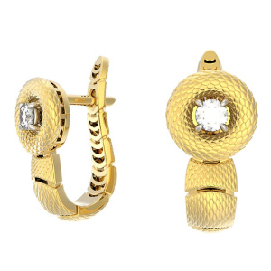 Серьги из золота Premium