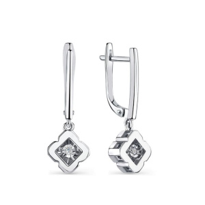 Серьги из золота с бриллиантами