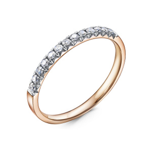 Кольцо из золота с бриллиантами