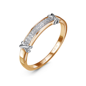 Кольцо из золота с бриллиантами