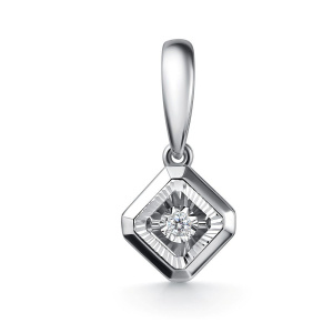 Подвеска из золота с бриллиантами