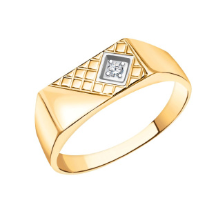 Печатка из золота