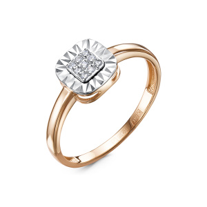 Кольцо из золота с бриллиантами