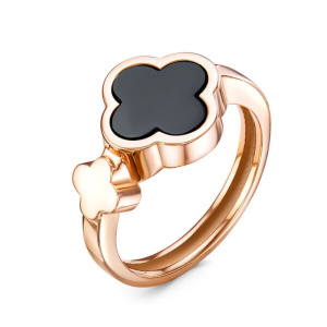 Кольцо из золота с полудрагоценными вставками