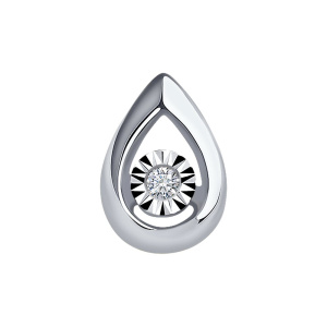 Подвеска из золота с бриллиантами