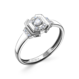 Кольцо из золота с бриллиантами