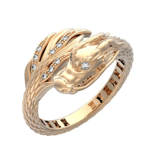 Кольцо из золота с бриллиантами