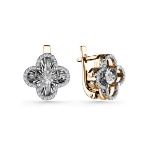 Серьги из золота с бриллиантами