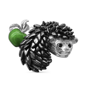 Брошь из серебра