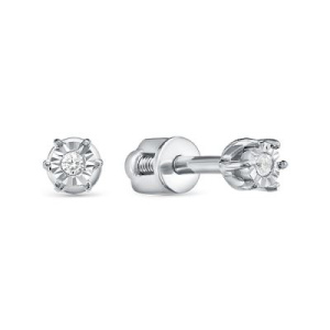 Серьги из золота с бриллиантами