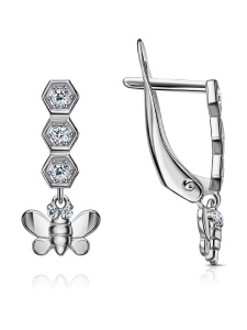 Серьги из серебра