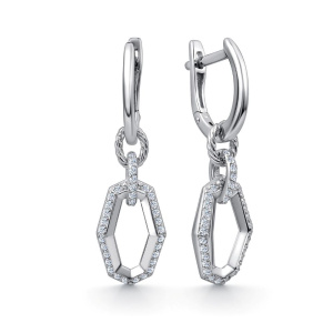 Серьги из серебра