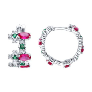 Серьги из серебра