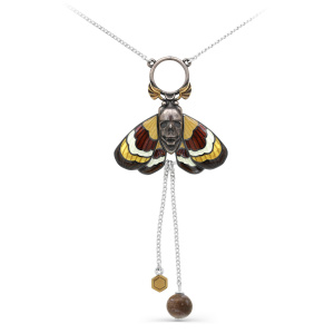 Колье из серебра