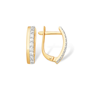 Серьги из золота