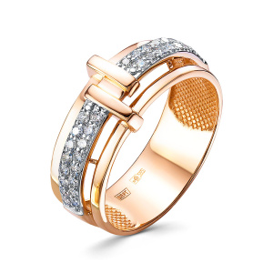 Кольцо из золота с бриллиантами