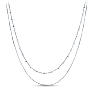 Колье из серебра