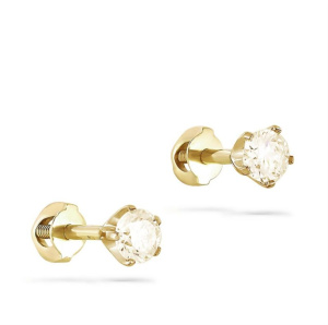 Серьги из золота с бриллиантами