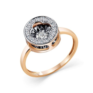 Кольцо из золота с бриллиантами