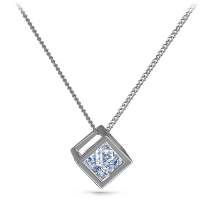 Колье из серебра