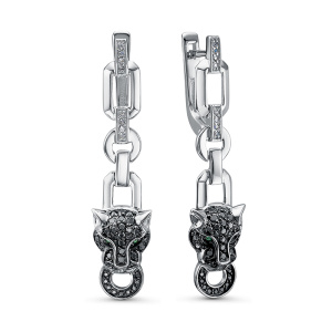 Серьги из золота с бриллиантами