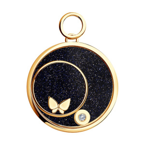 Подвеска из золота с бриллиантами