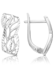 Серьги из серебра