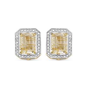 Серьги из золота Premium