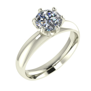 Кольцо из золота с бриллиантами