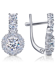 Серьги из серебра