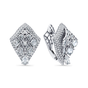 Серьги из золота Premium