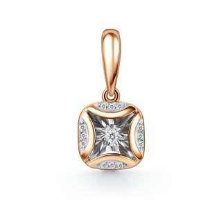 Подвеска из золота с бриллиантами