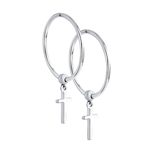 Серьги из серебра