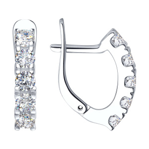 Серьги из серебра