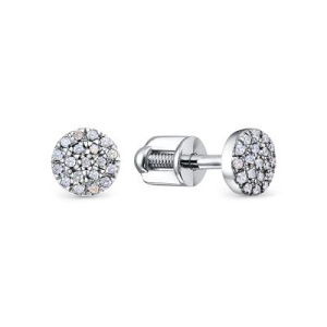 Серьги из золота с бриллиантами