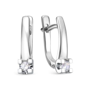 Серьги из золота с бриллиантами