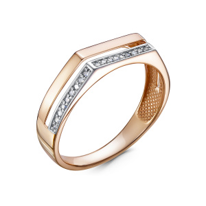 Кольцо из золота с бриллиантами